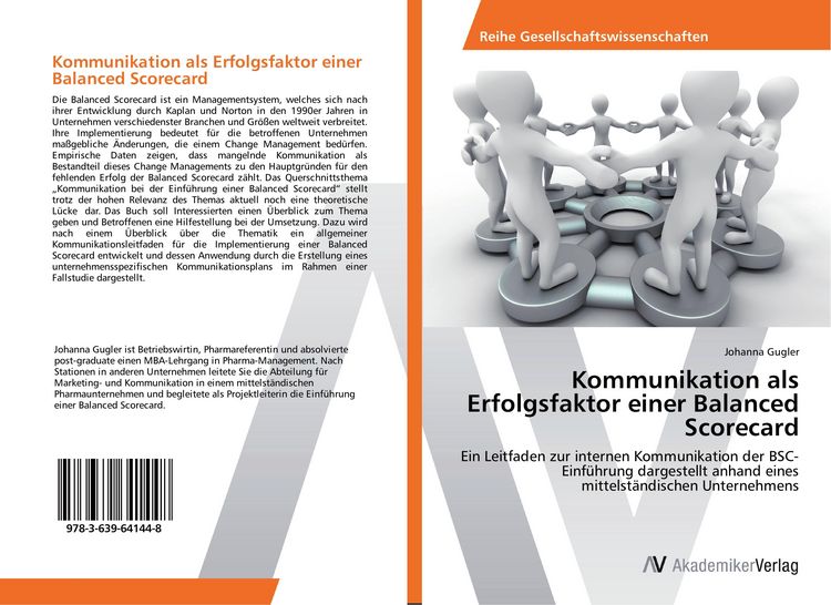 Produktbild: Kommunikation als Erfolgsfaktor einer Balanced Scorecard