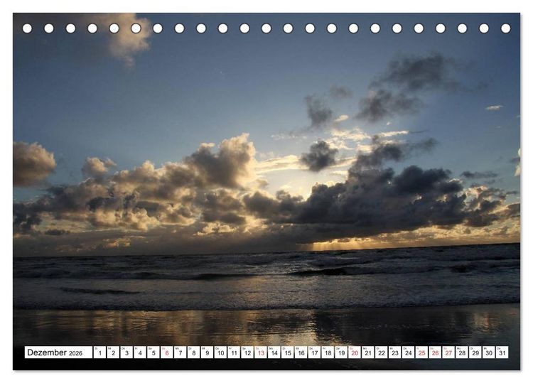 Produktbild: Callantsoog (Tischkalender 2026 DIN A5 quer), CALVENDO Monatskalender