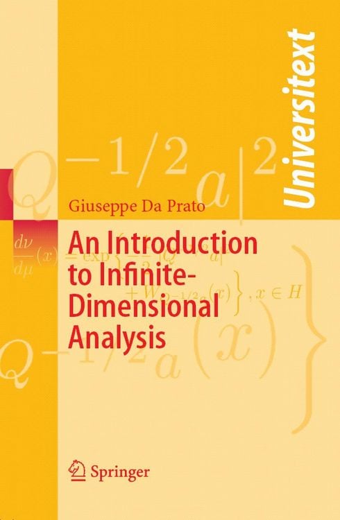 Produktbild: An Introduction to Infinite-Dimensional Analysis