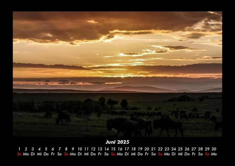 Produktbild: Sonnenunterg&auml;nge 2025 Fotokalender DIN A3