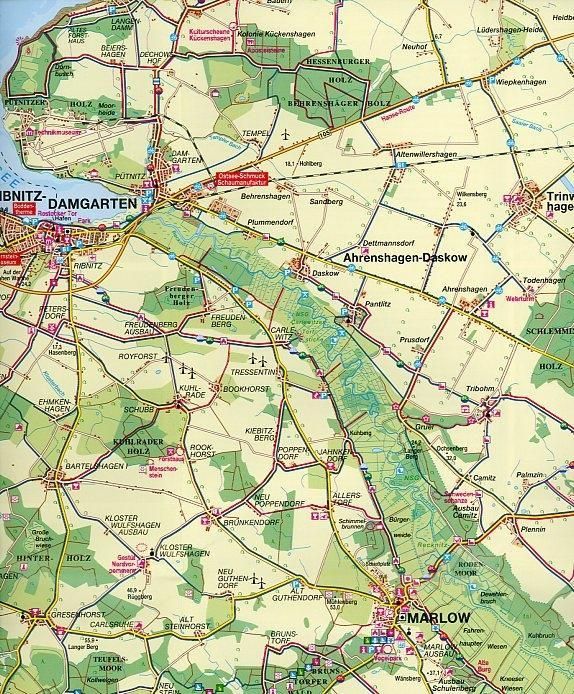 Produktbild: Deutsche Ostseek&uuml;ste 05. Fischland, Dar&szlig;, Zingst 1 : 75 000 und Recknitztal