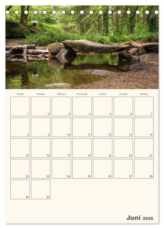 Produktbild: Sommertage in der Bretagne (Tischkalender 2026 DIN A5 hoch), CALVENDO Monatskalender