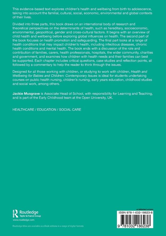 Produktbild: Health and Wellbeing for Babies and Children