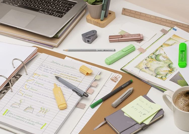 Produktbild: Faber-Castell Fineliner Finepen GRIP Pastel + Neon 30er Set