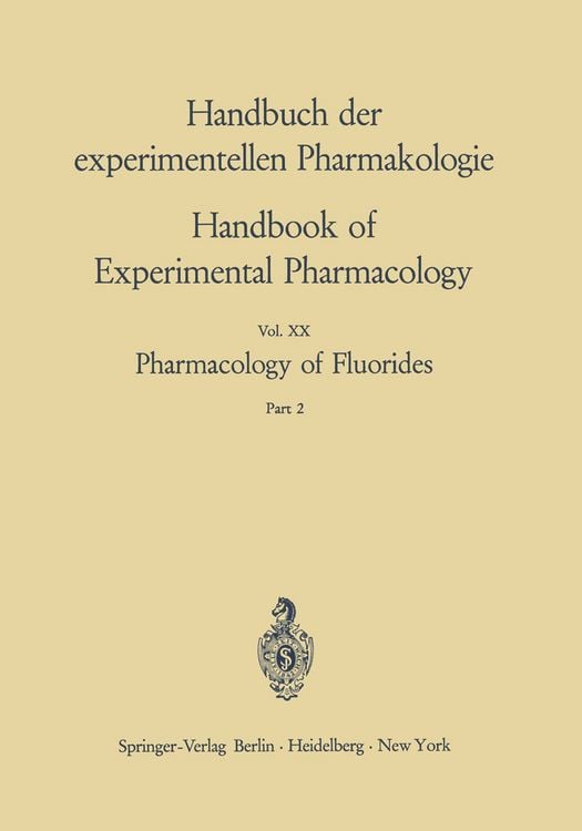 Produktbild: Pharmacology of Fluorides