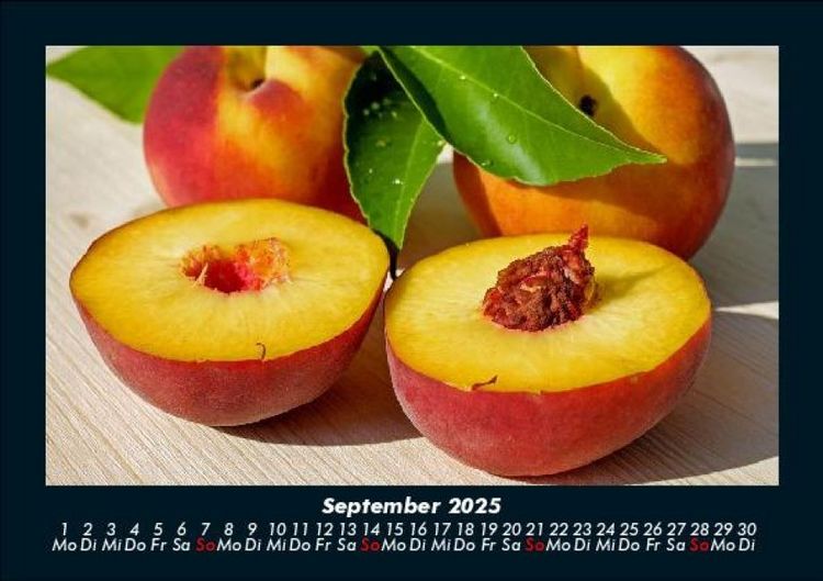 Produktbild: Obstkalender 2025 Fotokalender DIN A5