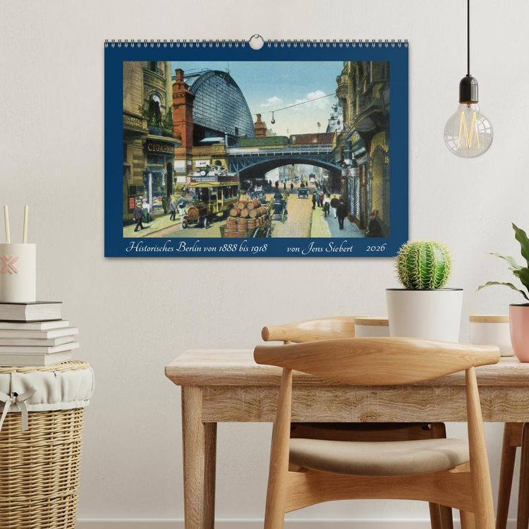 Produktbild: Historisches Berlin von 1888 bis 1918 (Wandkalender 2026 DIN A3 quer), CALVENDO Monatskalender