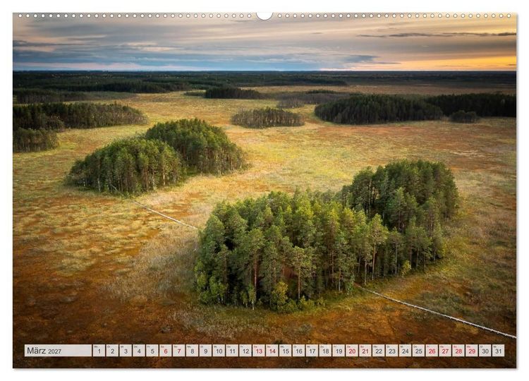 Produktbild: Traumhaftes Baltikum (Wandkalender 2027 DIN A2 quer), CALVENDO Monatskalender