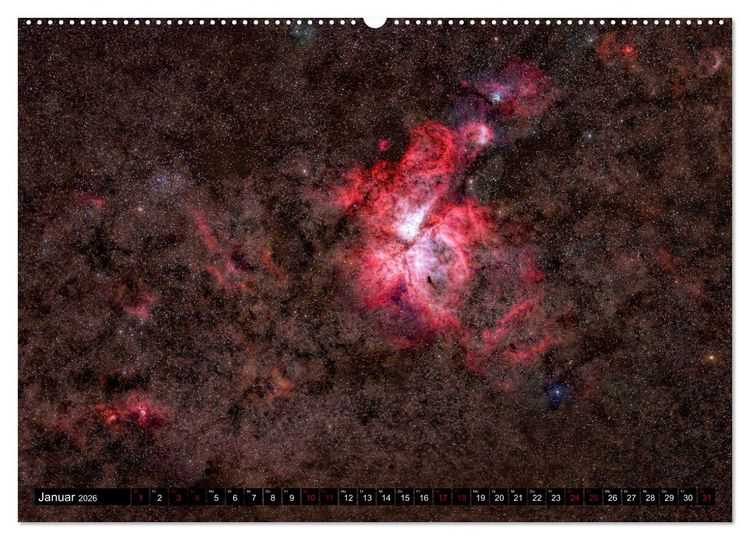 Produktbild: Deepsky XVII (hochwertiger Premium Wandkalender 2026 DIN A2 quer), Kunstdruck in Hochglanz