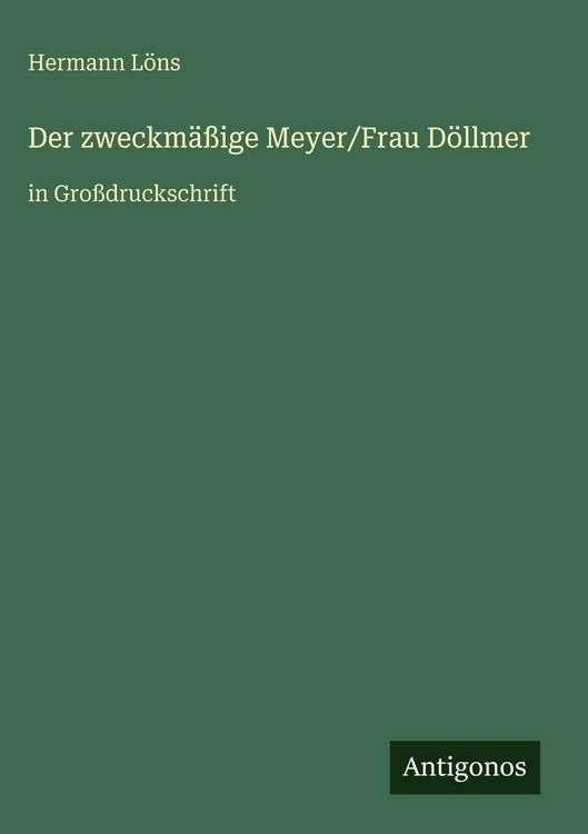 Produktbild: Der zweckm&auml;&szlig;ige Meyer/Frau D&ouml;llmer