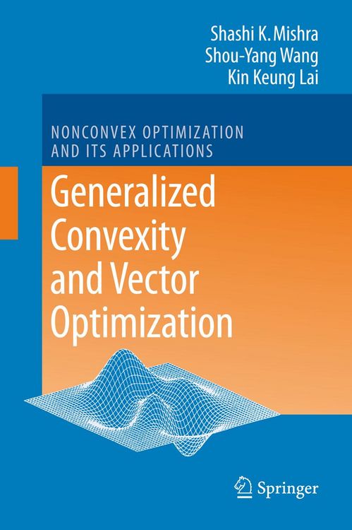 Produktbild: Generalized Convexity and Vector Optimization