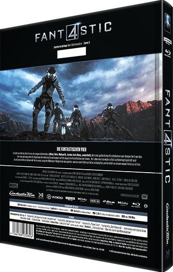 Produktbild: Fantastic Four (2015) ltd Mediabook - Cover C (Ultra HD + BD)