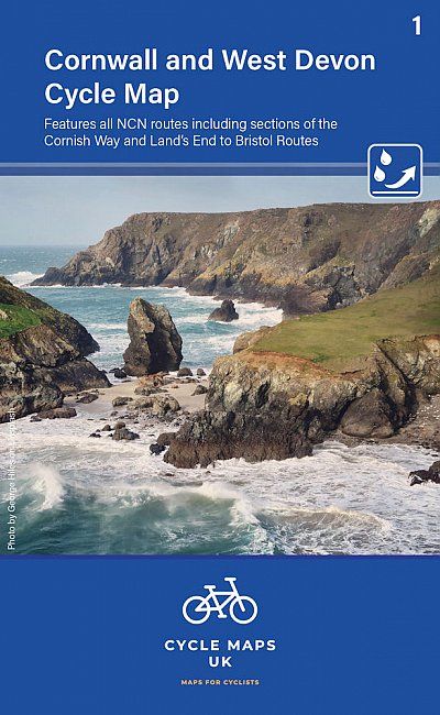 Produktbild: Cornwall and West Devon Cycle Map 1