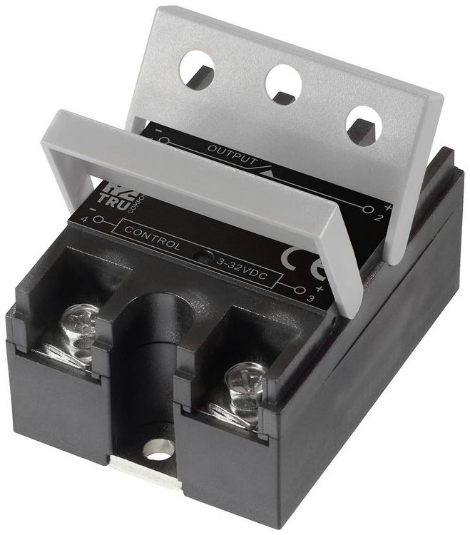 Produktbild: TRU COMPONENTS Halbleiterrelais TC-GSR-1-40DD 40 A Schaltspannung (max.): 220 V/DC Gleichstromschaltung 1 St.