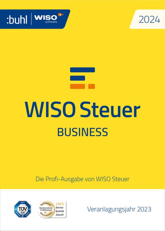 Produktbild: WISO Steuer 2024 Business