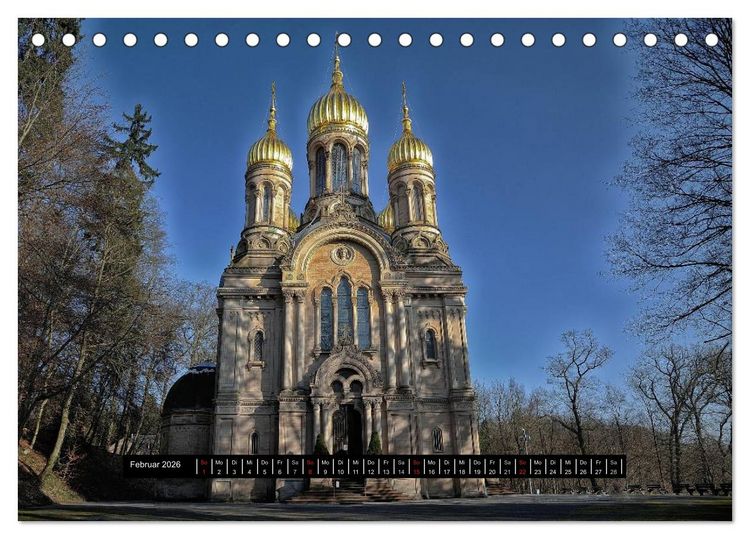 Produktbild: Wiesbaden - Inside (Tischkalender 2026 DIN A5 quer), CALVENDO Monatskalender