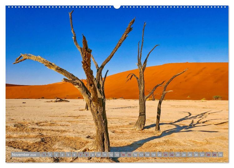 Produktbild: Namibia &ndash; Auf dem Weg ins Sossusvlei (Wandkalender 2026 DIN A2 quer), CALVENDO Monatskalender