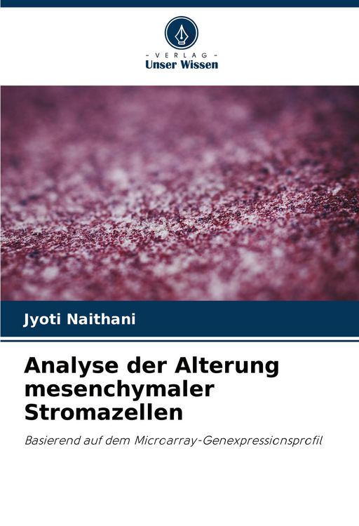Produktbild: Analyse der Alterung mesenchymaler Stromazellen