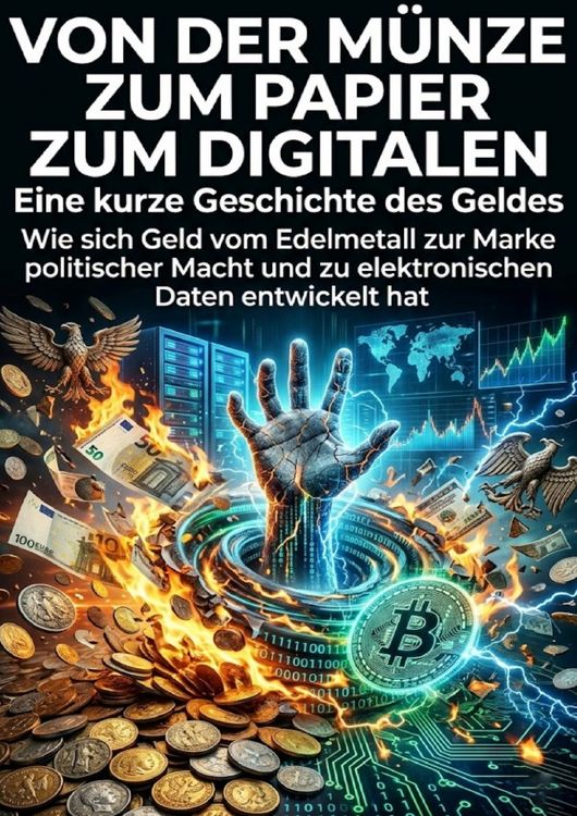 Produktbild: Von der M&uuml;nze zum Papier zum Digitalen: Eine kurze Geschichte des Geldes