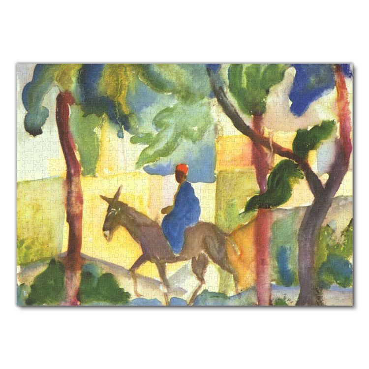 Produktbild: Lais Puzzle August Macke - Eselreiter 1000 Teile