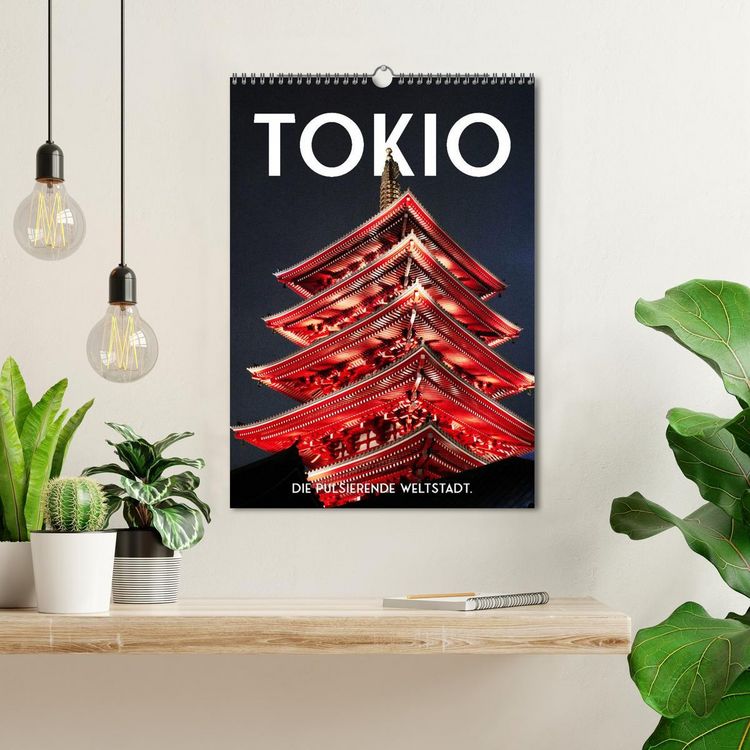 Produktbild: Tokio - Die pulsierende Weltstadt. (Wandkalender 2026 DIN A3 hoch), CALVENDO Monatskalender