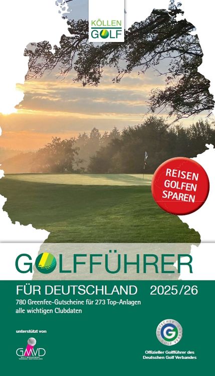 Produktbild: Golff&uuml;hrer f&uuml;r Deutschland 2025/26