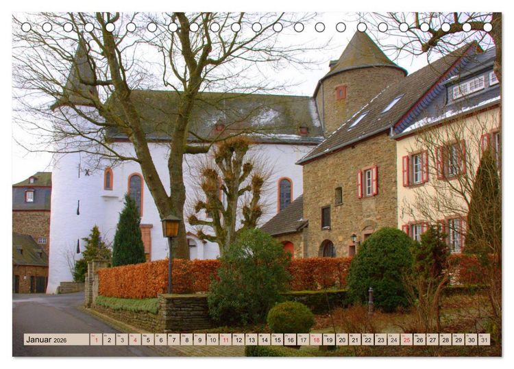 Produktbild: Traumhafte Eifel - In der Rureifel unterwegs (Tischkalender 2026 DIN A5 quer), CALVENDO Monatskalender