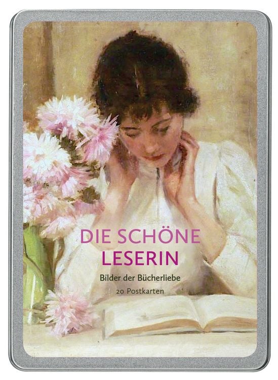 Produktbild: Die sch&ouml;ne Leserin Postkarte VE 20