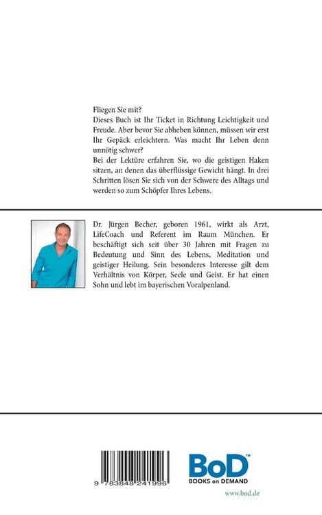Produktbild: Flieg' Dein Leben - Werde Schwere los