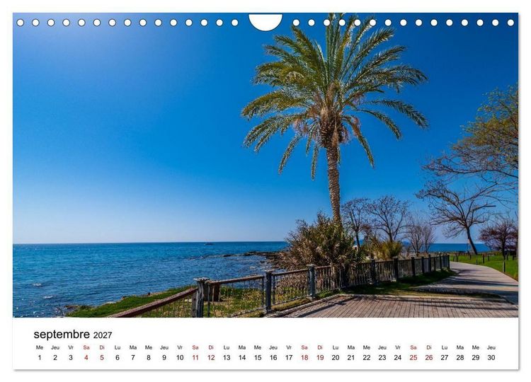 Produktbild: LA RIVIERA TURQUE Antiquit&eacute;. C&ocirc;te. Lumi&egrave;re. (Calendrier mural 2027 DIN A4 vertical), CALVENDO calendrier mensuel