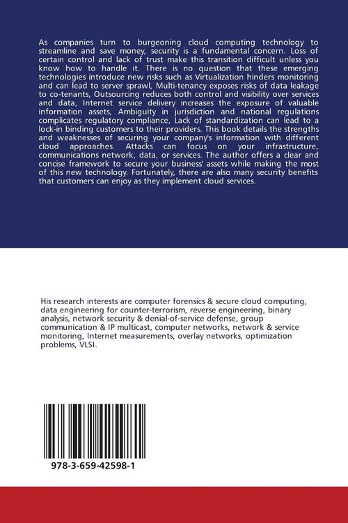 Produktbild: Cloud Computing and Cyber Security