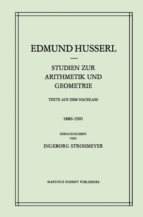 Produktbild: Studien zur Arithmetik und Geometrie