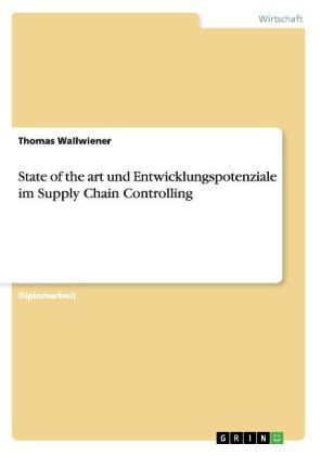 Produktbild: State of the art und Entwicklungspotenziale im Supply Chain Controlling