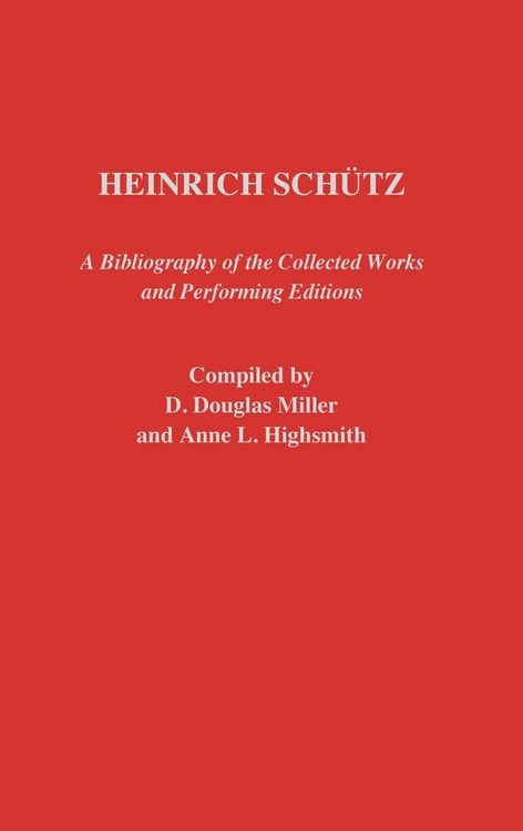 Produktbild: Heinrich Schutz