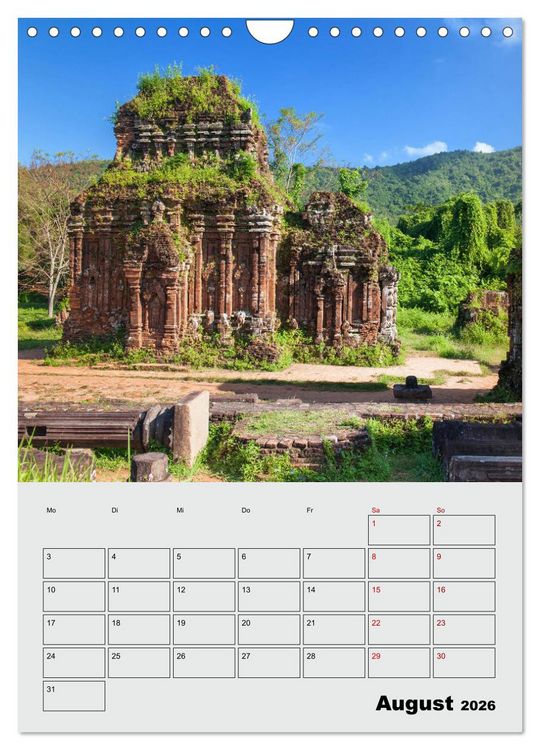 Produktbild: VIETNAM - Mein Urlaubsplaner (Wandkalender 2026 DIN A4 hoch), CALVENDO Monatskalender