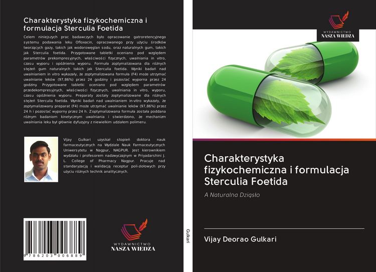 Produktbild: Charakterystyka fizykochemiczna i formulacja Sterculia Foetida