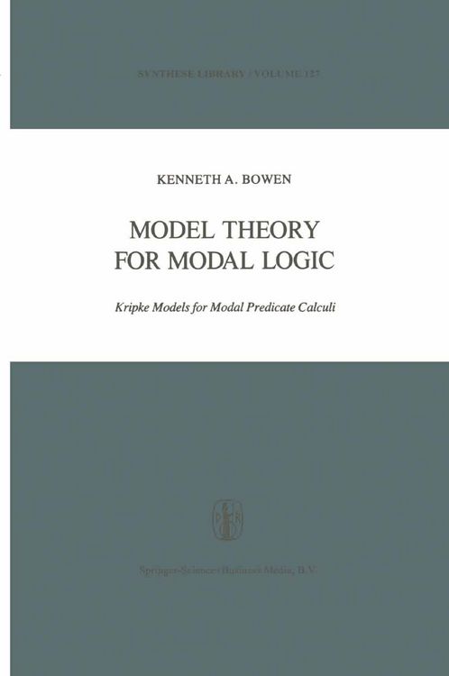 Produktbild: Model Theory for Modal Logic