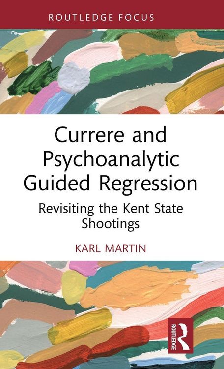 Produktbild: Currere and Psychoanalytic Guided Regression