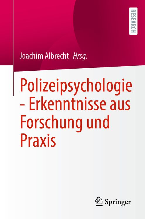 Produktbild: Polizeipsychologie - Erkenntnisse aus Forschung und Praxis