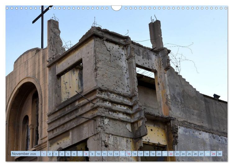 Produktbild: Beirut - auferstanden aus Ruinen (Wandkalender 2026 DIN A3 quer), CALVENDO Monatskalender