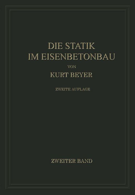 Produktbild: Die Statik im Eisenbetonbau
