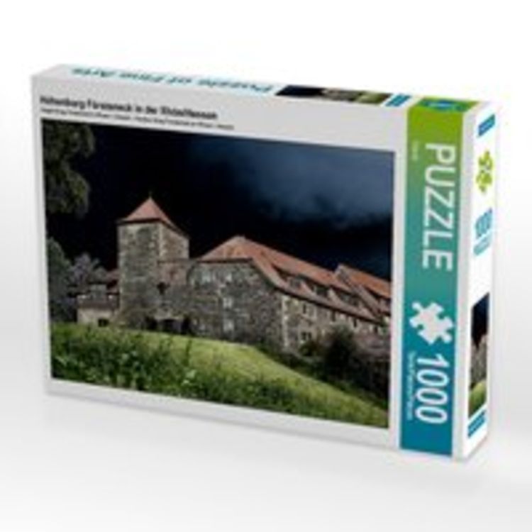 Produktbild: CALVENDO Puzzle H&ouml;henburg F&uuml;rsteneck in der Rh&ouml;n/Hessen 1000 Teile Lege-Gr&ouml;&szlig;e 64 x 48 cm Foto-Puzzle Bild von Flori0