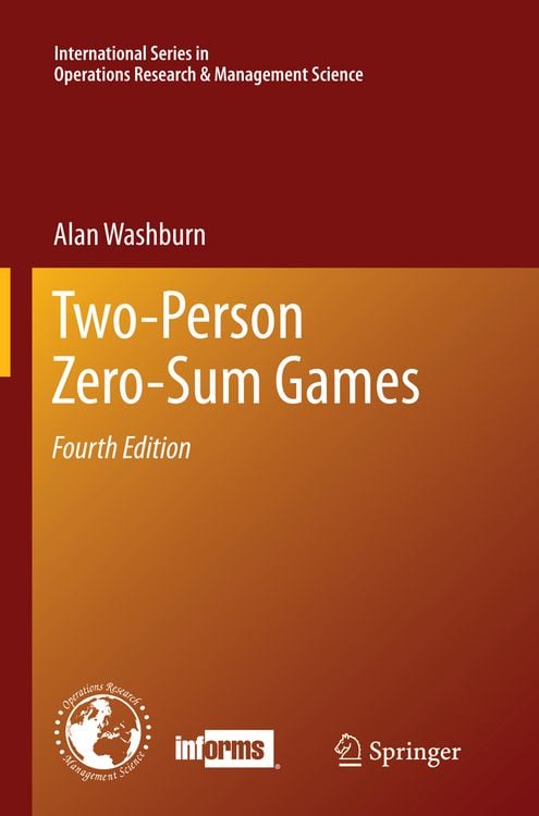 Produktbild: Two-Person Zero-Sum Games