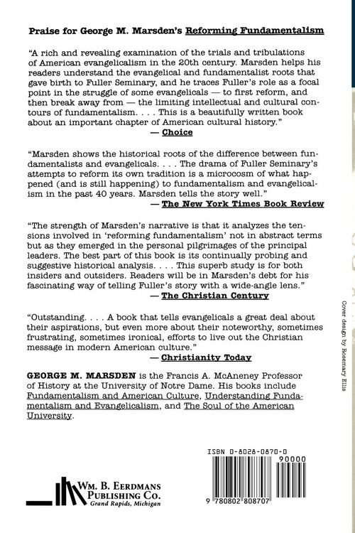 Produktbild: Reforming Fundamentalism