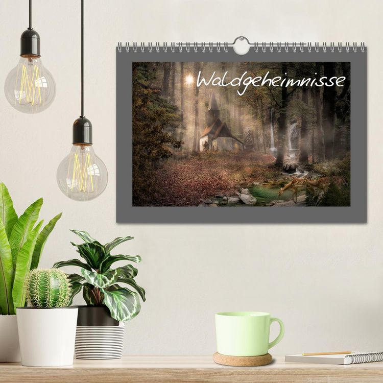 Produktbild: Waldgeheimnisse (Wandkalender 2026 DIN A4 quer), CALVENDO Monatskalender