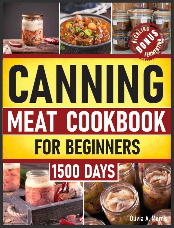 Produktbild: Canning Meat Cookbook for Beginners