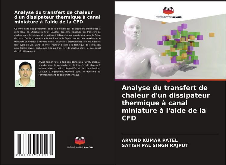 Produktbild: Analyse du transfert de chaleur d'un dissipateur thermique &agrave; canal miniature &agrave; l'aide de la CFD