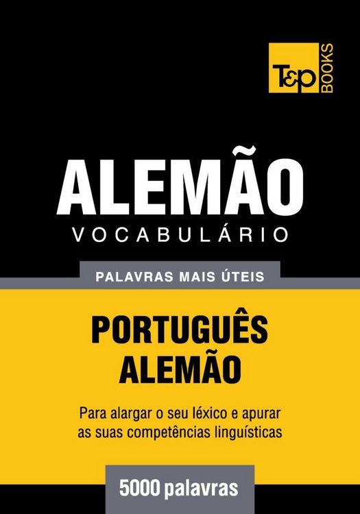 Produktbild: Vocabul&aacute;rio Portugu&ecirc;s-Alem&atilde;o - 5000 palavras