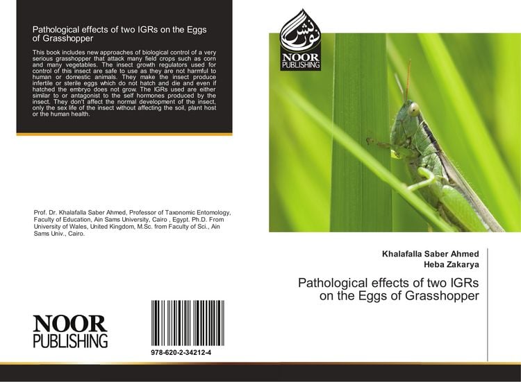 Produktbild: Pathological effects of two IGRs on the Eggs of Grasshopper
