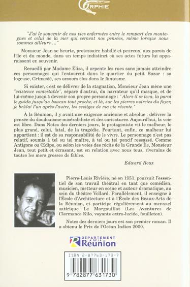 Produktbild: Notes des Derniers Jours